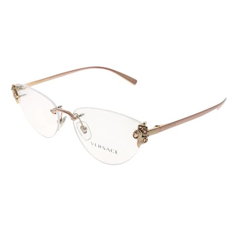 Versace rimless eyeglass frames